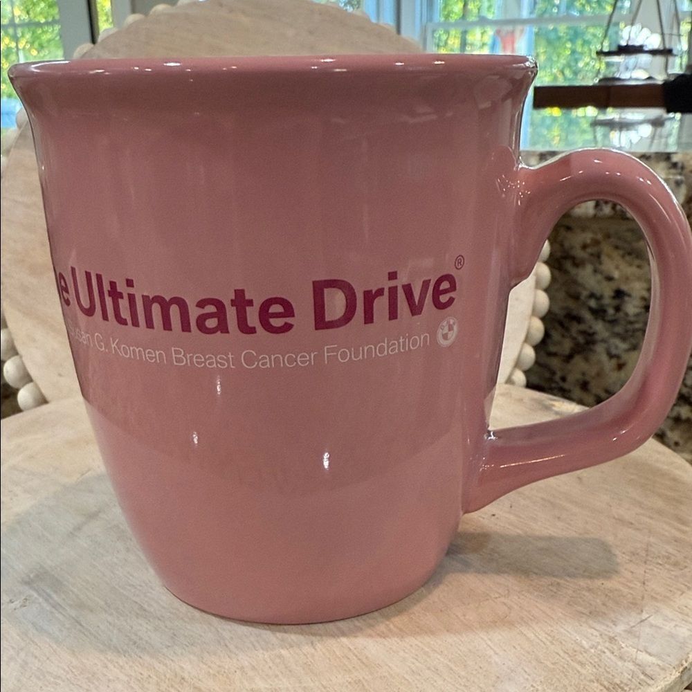 BMW Pink Susan G Komen Breast Cancer Awareness Ceramic Mug - Picture 8 of 9